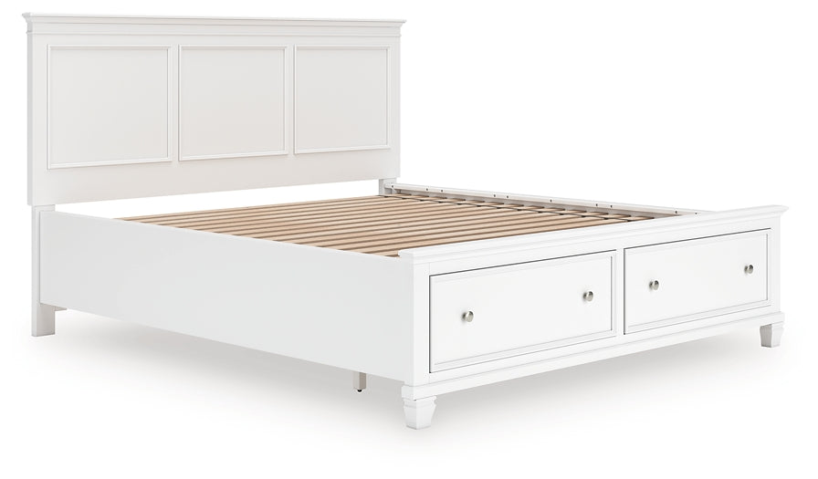 Fortman California King Panel Storage Bed