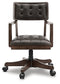 Breckington Home Office Desk with Chair and Storage