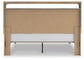 Kinlanni King Upholstered Platform Bed, Dresser, Mirror and Nightstand