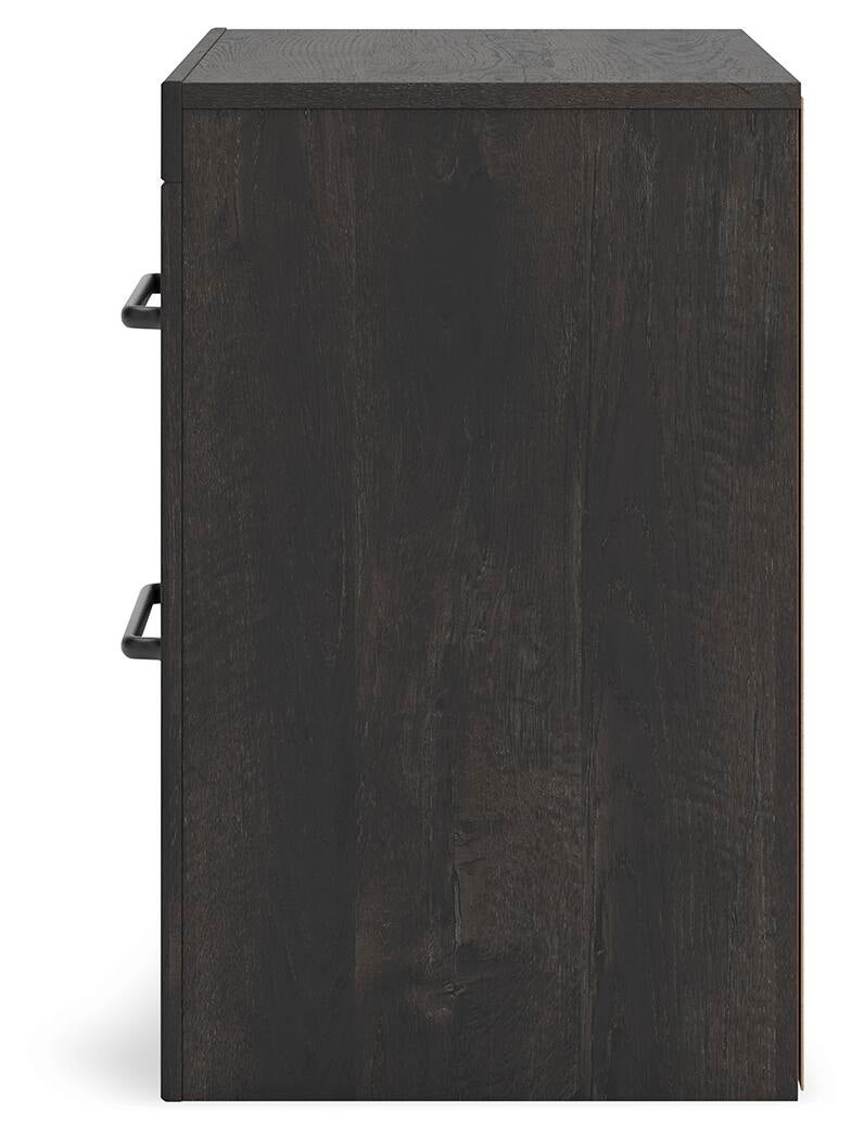 Hollivern Full Panel Bed with Storage, Dresser, Mirror and Nightstand