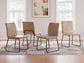 Pharwynn Dining Table and 4 Chairs