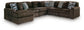 Midnight-Madness 6-Piece Sectional with Chaise