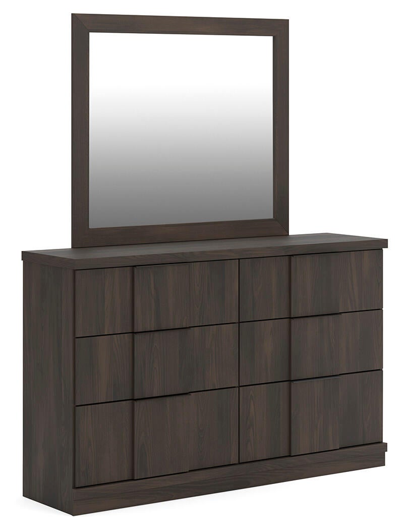 Jadiston Queen Panel Bed, Dresser and Mirror