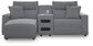 Modmax II 3-Piece Power Reclining Sectional with Chaise and Audio Console