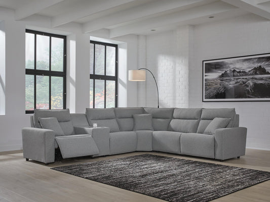 Modmax II 6-Piece Power Reclining Sectional with Console