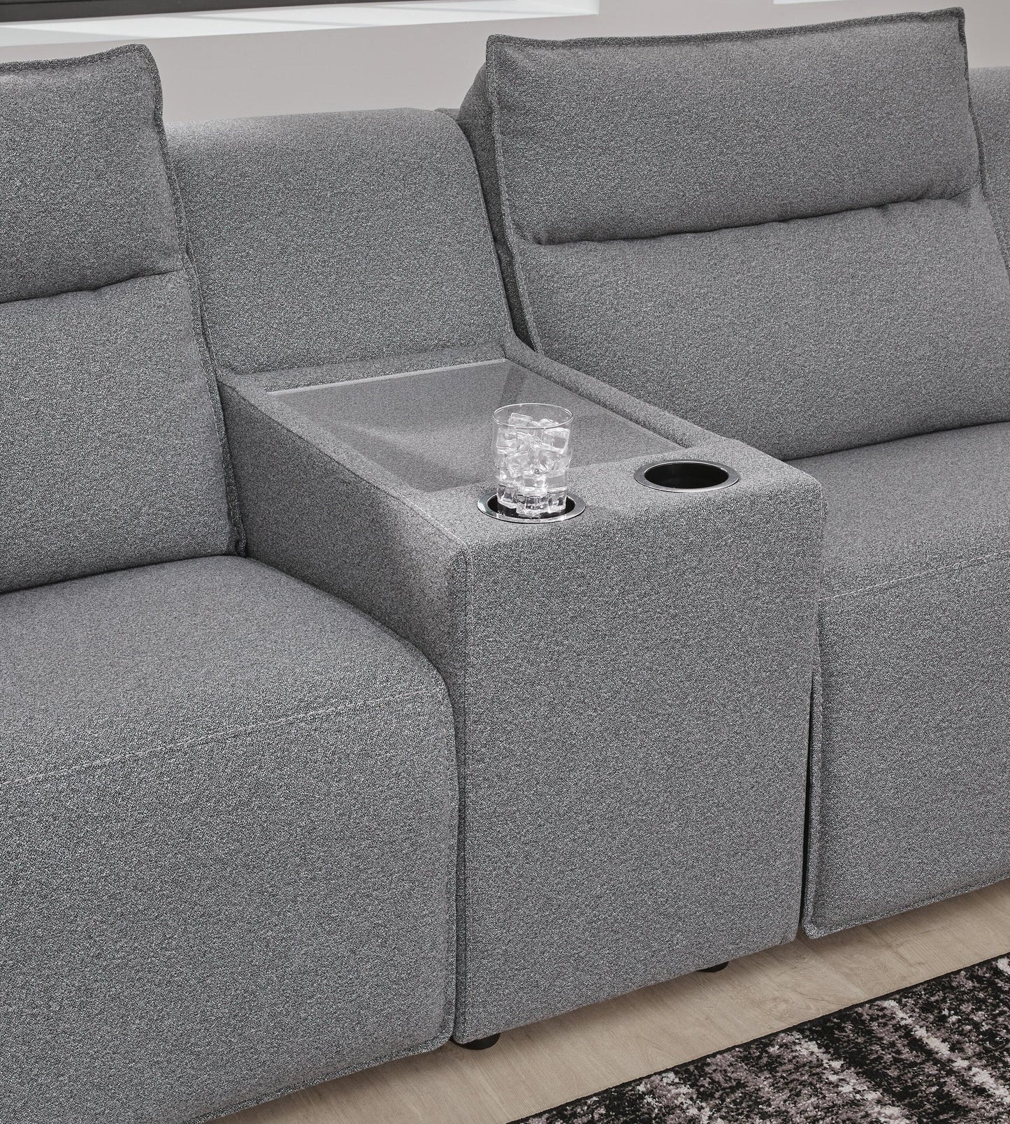 Modmax II 3-Piece Power Reclining Sectional with Chaise and Console