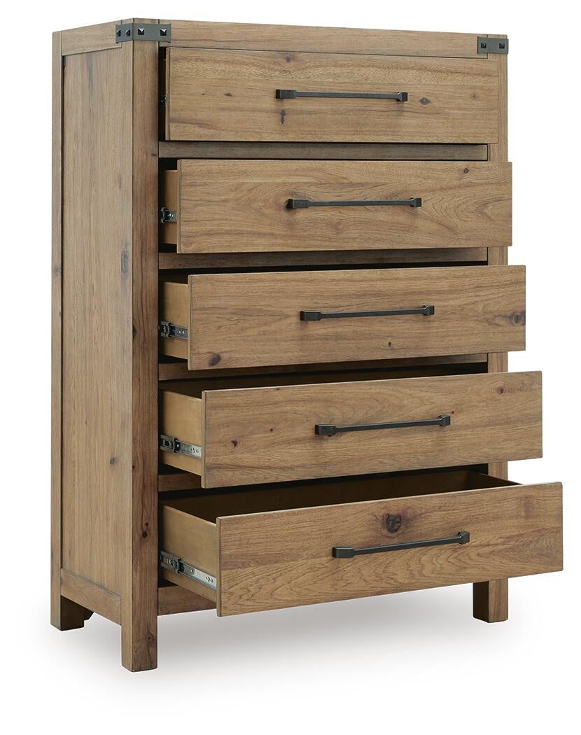 Ridgester Five Drawer Chest