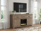 Garistyn 73" TV Stand with Electric Fireplace