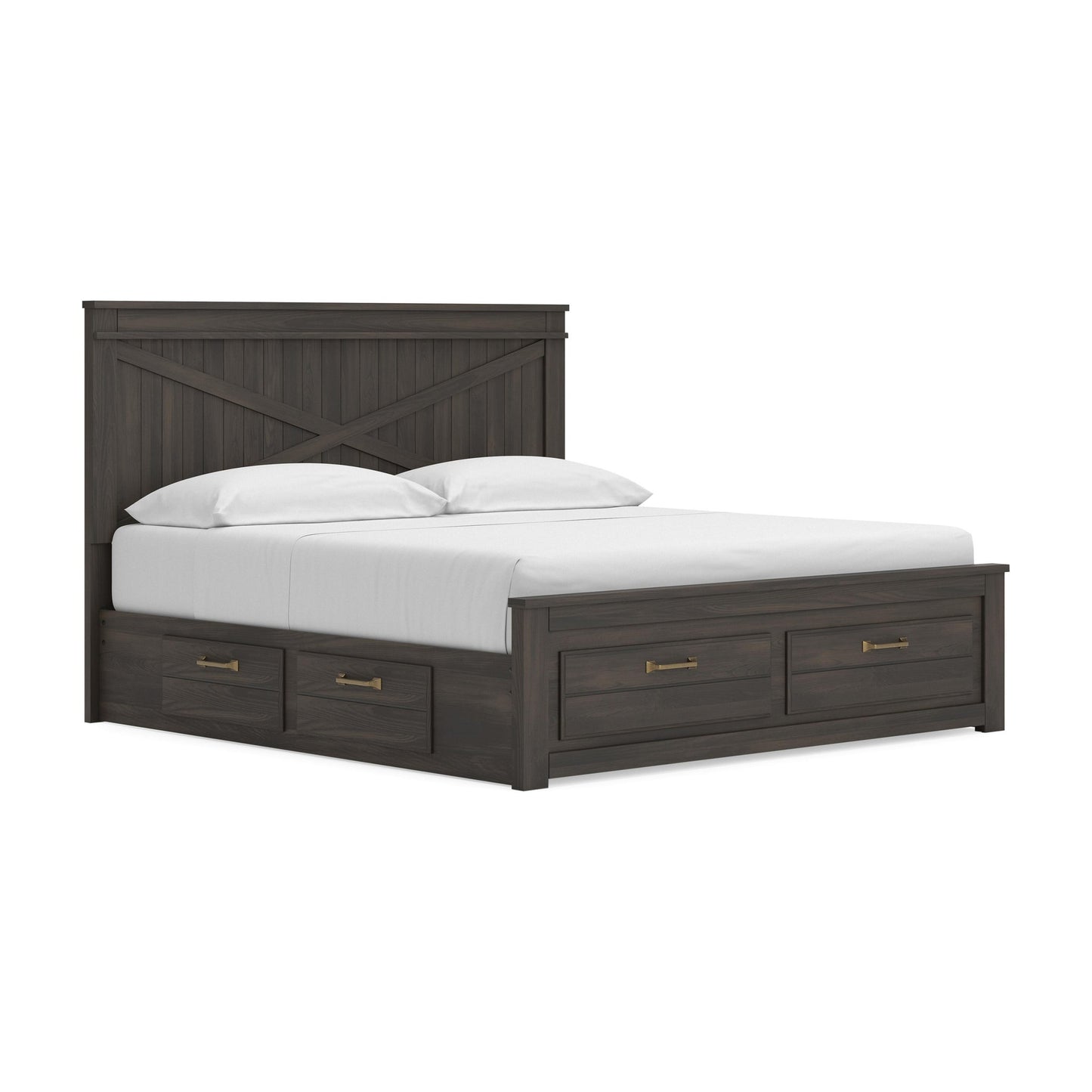 Vonitta Bay King Panel Storage Bed