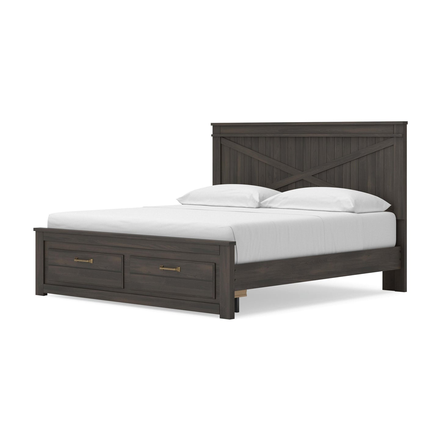 Vonitta Bay King Panel Storage Bed