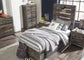 Drystan Queen Panel Bed with 4 Storage Drawers
